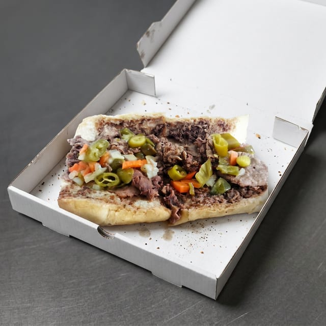 Italian Beef Sub.